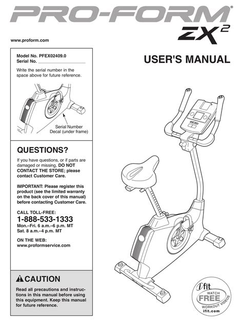 I can only cycle with minimal resistance. Proform 920S Exercise Bike : Proform Exercise Bike Upright ...