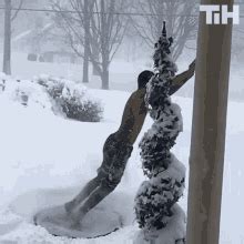 Snow Jumping Gif Snow Jumping Sliding Discover Share Gifs