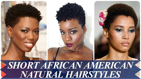 21 New Short Natural Hairstyles For African American Women