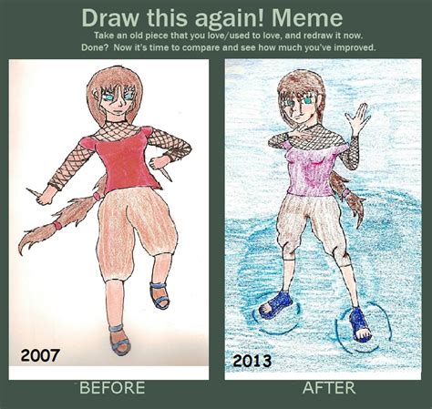 Draw This Again Meme Midori By Soulraider116 On Deviantart