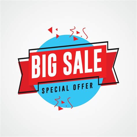 Premium Vector Big Sale Special Offer Background