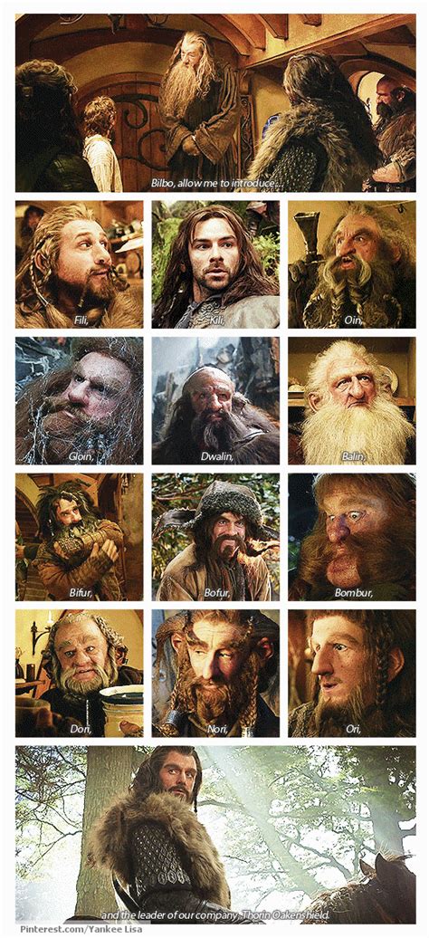 I Love These Collages Fili Kili Oin Gloin Dwalin Balin Bifur