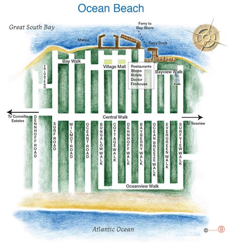 Ocean Beach Fire Island Finder