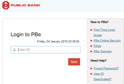 Online Cara Daftar Public Bank Online Register Di