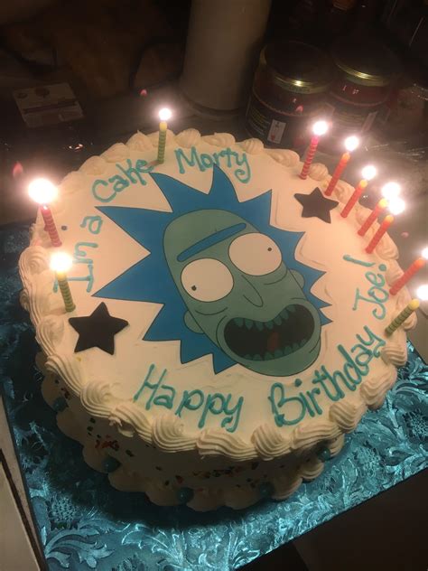 Birthdays Are Basically Funerals With Cake R Rickandmorty