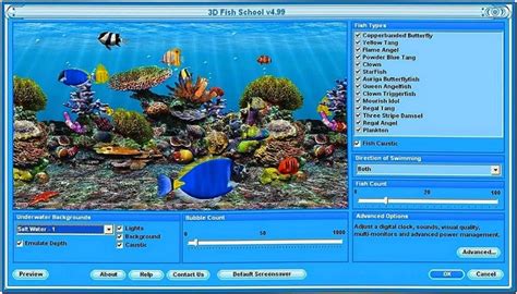 Animated Fish Aquarium Screensaver Download Screensaversbiz