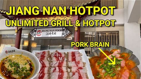 Jiang Nan Hot Pot Unlimited Hotpot And Grill In Makati Banawe Youtube