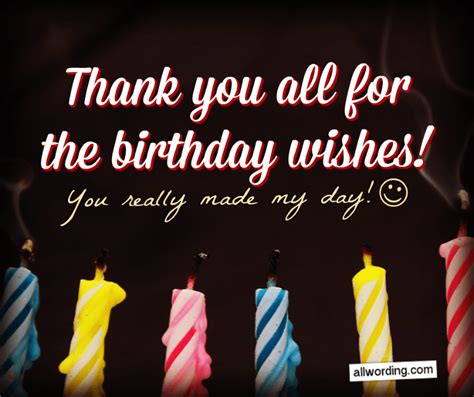 30 Maneras De Decir Gracias A Todos Por Los Deseos De Cumpleaños