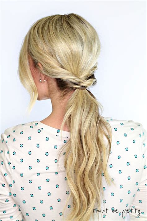 8 Easy Hairstyles For Busy Women Hairstyle Gallery Twist Ponytail