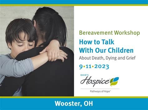 Ohio’s Hospice LifeCare Offers Bereavement Workshop on How to Talk With