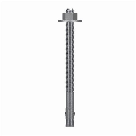 Wedge anchors can be installed through the fixture. Simpson Strong-Tie 5/8 in. x 8-1/2 in. Mechanically ...
