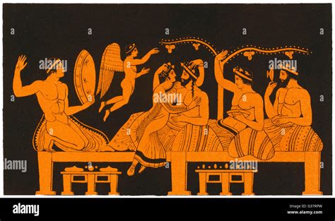 Ancient Greek Banquet Hi Res Stock Photography And Images Alamy