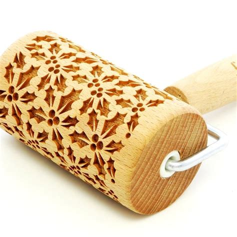 No R060 Zig Zag Laser Engraved Rolling Pin Embossing Etsy