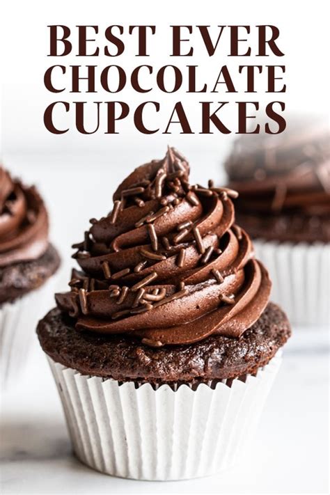 The Best Chocolate Cupcakes Recipe