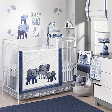 A good crib bedding set not only shields the mattress from dampness and moisture but also keeps your baby cozy. Lambs & Ivy® Elephant Crib Bedding Collection | buybuy BABY