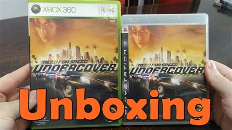 Need For Speed Undercover Xbox 360 Ps3 Unboxing Youtube