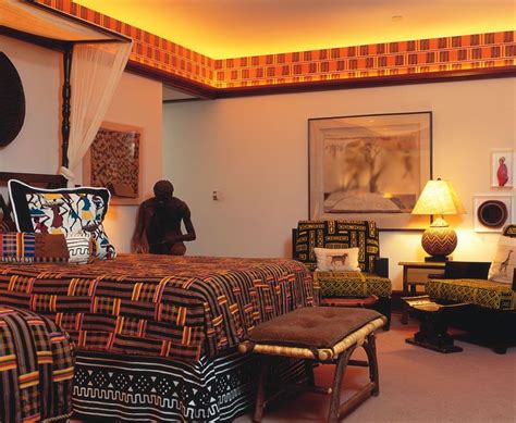 African Bedroom Африканский декор дома Африканский дизайн интерьера