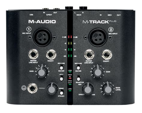 Interface De Audio Usb M Audio M Track Plus