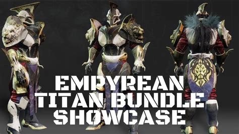 Destiny 2 Shadowkeep Empyrean Titan Bundle Showcase 1500 Silver