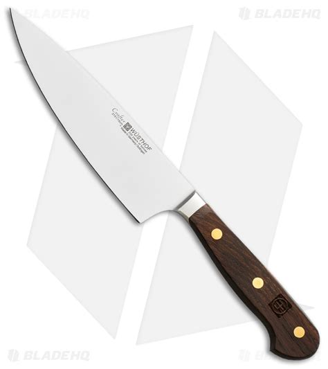 Wusthof Crafter Cooks Knife Oak Wood 6 Satin Blade Hq