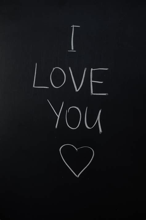 I Love You Text · Free Stock Photo