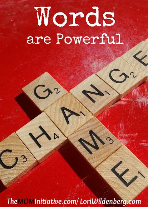 Words are Powerful - The Mom Initiative