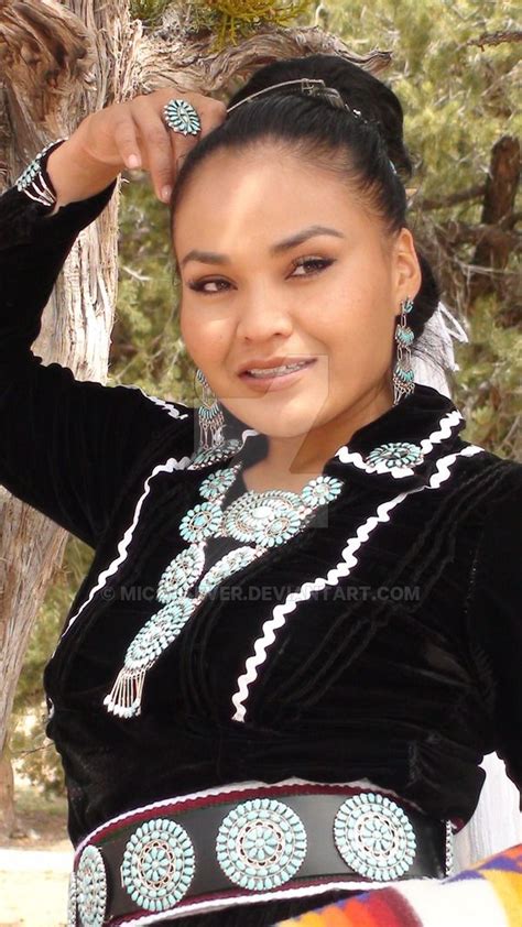 Beautiful Navajo Model By Micah4ever Native American Women Native
