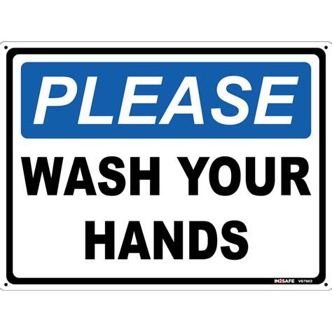 Please Wash Your Hands General Signs Astrolift