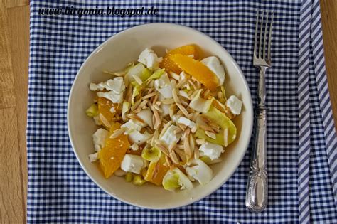 Birgonia Chicorée - Orangen - Salat mit Feta