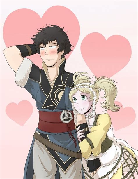 Lon Qu And Lissa For Valentines By Sabasse On Deviantart Fire Emblem Awakening Fire Emblem Anime