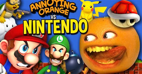 惱人的橙子vs任天堂（超級剪輯 Annoying Orange Vs Nintendo Supercut Voicetube 看影片學英語