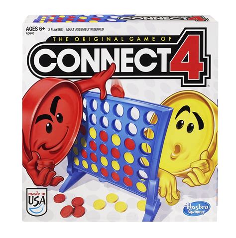 Connect 4 Grid Joc Hasbro Bebe Pufos