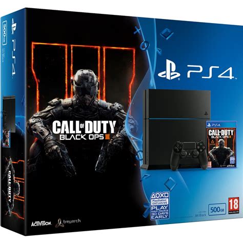 Sony Playstation 4 500gb Console Call Of Duty Black Ops Iii Games