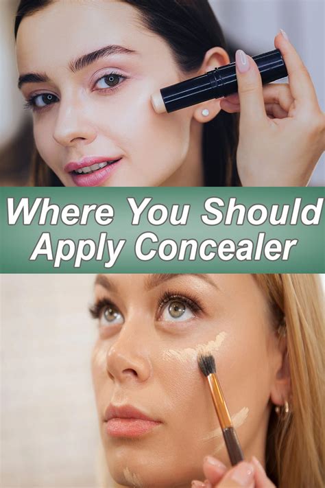 Where You Should Apply Concealer How To Apply Concealer Concealer