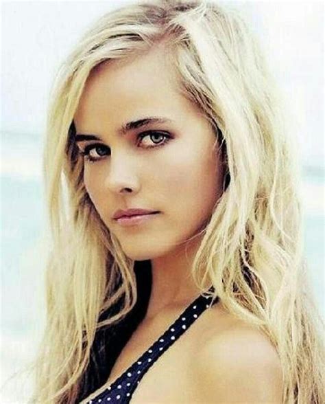 Isabel Lucas Sophie Isabel Lucas Beach Hair Blonde