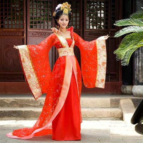 Buy Chinese Ancient Royal Queen Concubines Robe Girl Floral Princess Dress