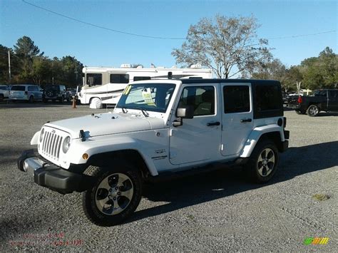 2018 Jeep Wrangler Unlimited Sahara 4x4 In Bright White 836224 All