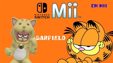 Creador Mii Como Crear A Garfield Youtube