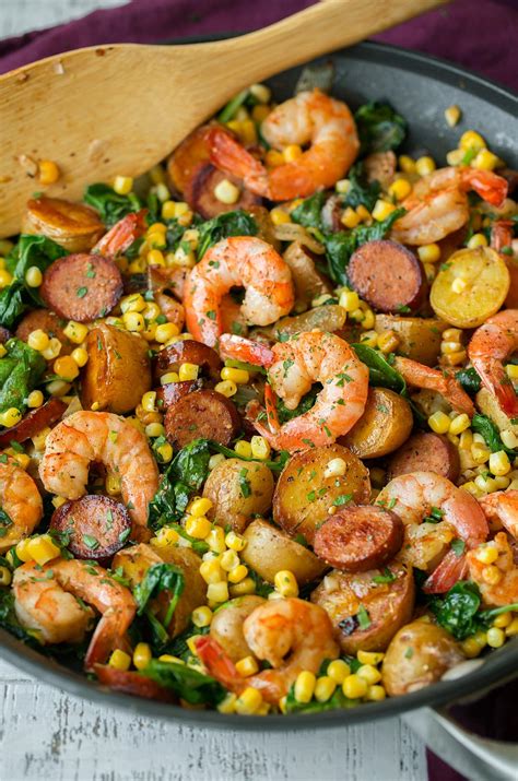 Shrimp boil can also be scaled down and baked on a sheet pan in the oven, try this variation. Shrimp Boil (Flavorful Skillet Version!) - Cooking Classy