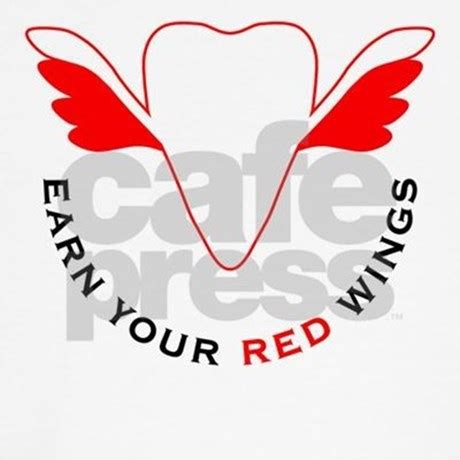 Earn Your Red Wings Sweatshirt by comogatas