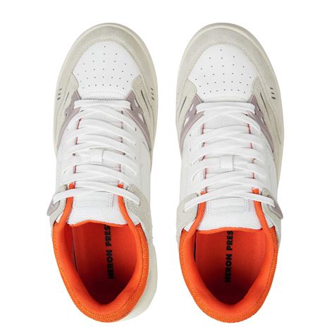 Heron Preston Low Key Sneakers Men Orange 2001 Flannels Fashion