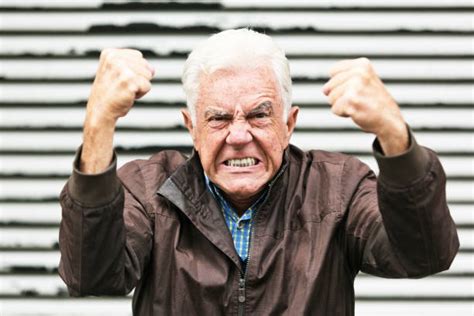 Old Man Shaking Fist Stock Photos Pictures And Royalty Free Images Istock
