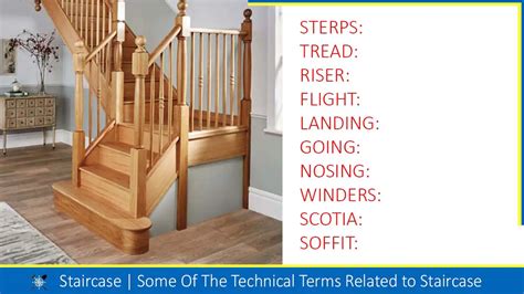 Staircase Stair Components Technical Terms Staircase Parts — Civil