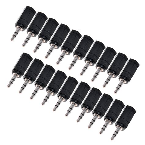 Check spelling or type a new query. 20 Stück 3,5 mm Stereo- Stecker männlich Klinke auf 2.5mm ...