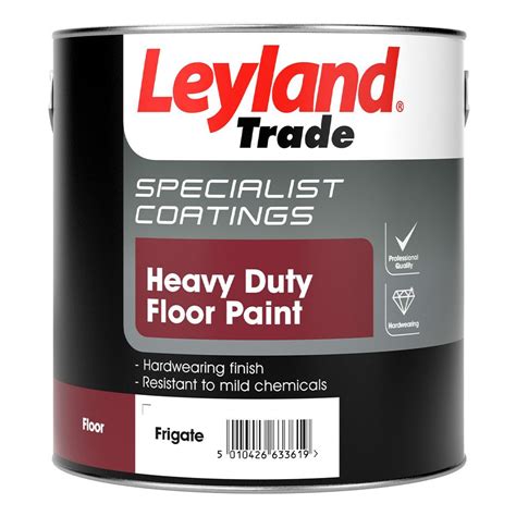 Leyland Trade Heavy Duty Floor Paint Frigate 25l Leyland Sdm