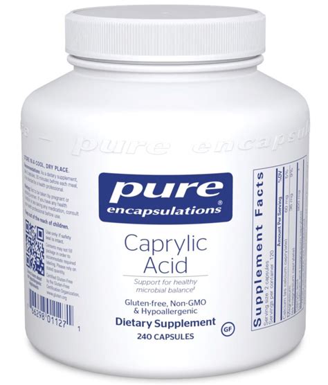 Caprylic Acid 240 Caps Order Online Buy Now