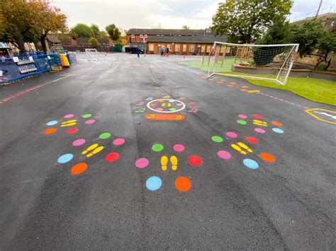 Fun Playground Markings And Games For Schools