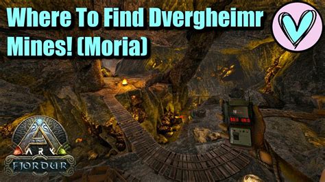 Where To Find Dvergheimr Mines Moria Ark Fjordur Youtube