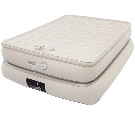 Aerobed Luxury 24 Air Mattress W Usb Charger And Built In Pump Queen