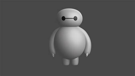 3d Baymax Model Turbosquid 2049515